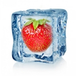 100 ml Aroma Erdbeere-Ice  ***GROSSPACKUNG***