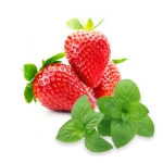 100 ml Aroma Minze-Erdbeere  ***GROSSPACKUNG***