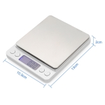 Aromen Feinwaage bis 3Kg - 0,1gr Feinteilung