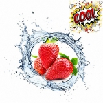 100 ml Aroma Erdbeere Cool  ***GROSSPACKUNG***